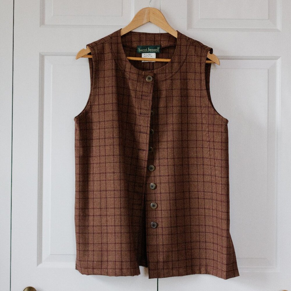 90's Harve Benard Wool Vest